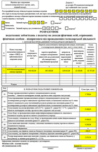 декларація про доходи образец заполнения